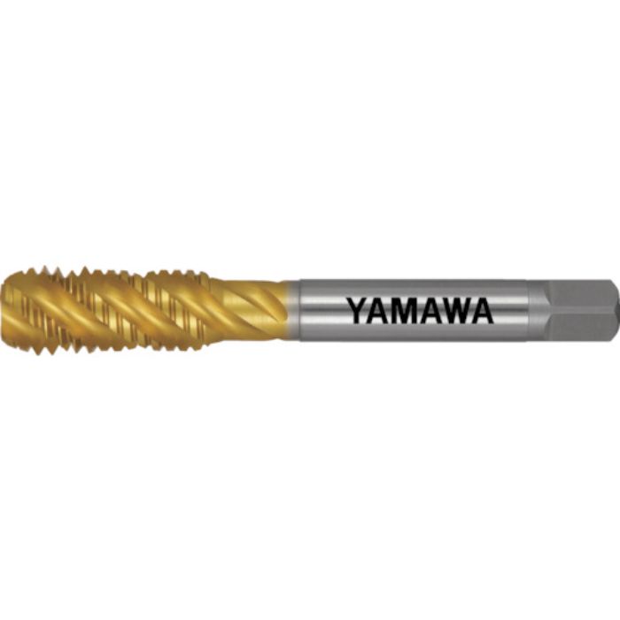 ヤマワ チタンコーティングスパイラルタップ AU+SP P3 M10X1(Tcode:4947541)