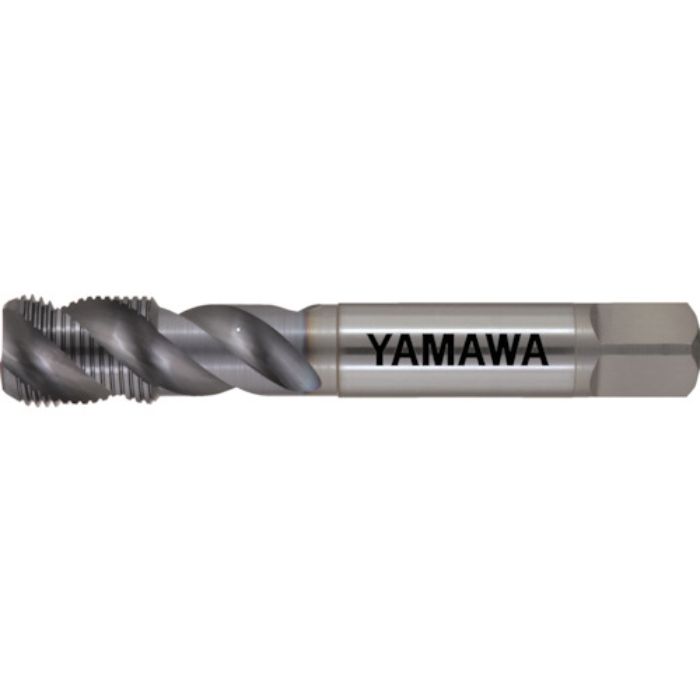ヤマワ Z-PRO 管用平行ねじ用コーティングスパイラルタップ AUSP RP(PS) 1/8-28(Tcode:1954619)