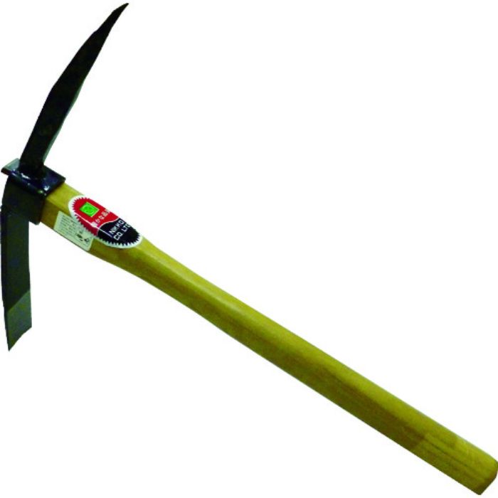 トンボ 手打鍛造ツルハシ ピックマトック 柄付 全長390mm(Tcode:4115589)