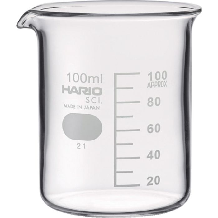 HARIO ビーカー 目安目盛付 100ml(Tcode:8557564)