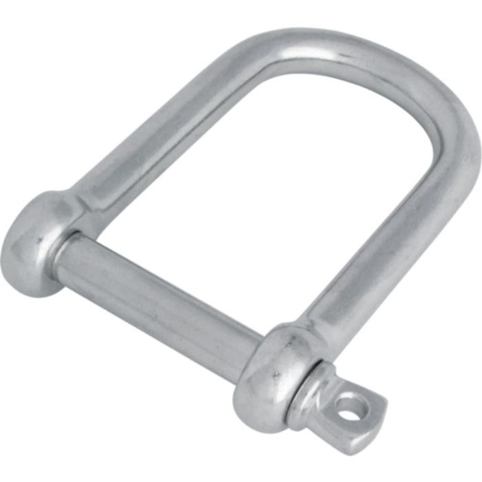 水本 ステンレス ロングワイドシャックル 長さ80mm 内幅40mm(Tcode:3788440)