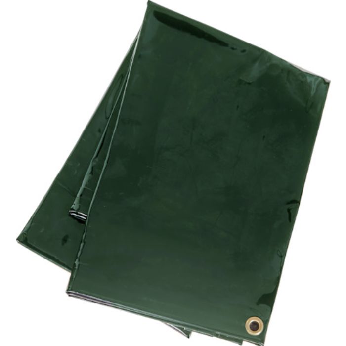 TRUSCO 溶接遮光シートのみ 0.35T×W970×H1470 深緑(Tcode:4875265)