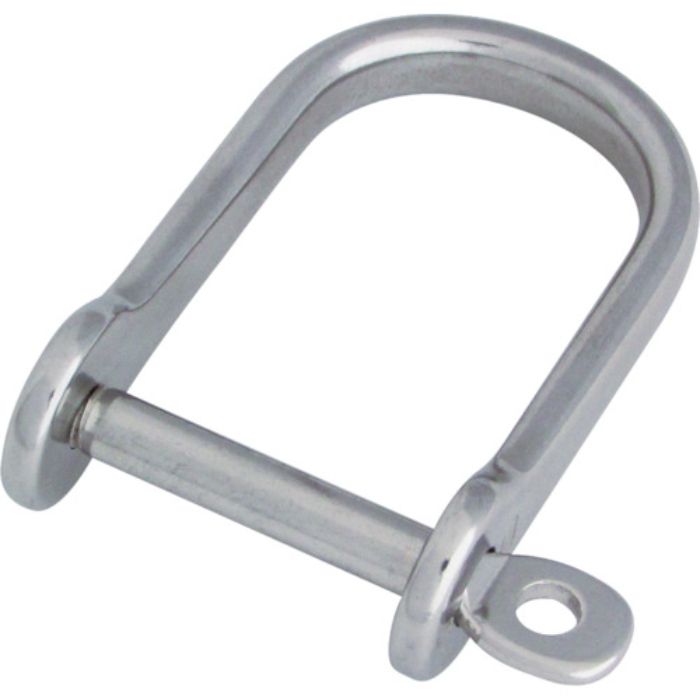 水本 ステンレス ビッグ半丸シャックル 長さ66.5mm 内幅34.5mm(Tcode:3788849)