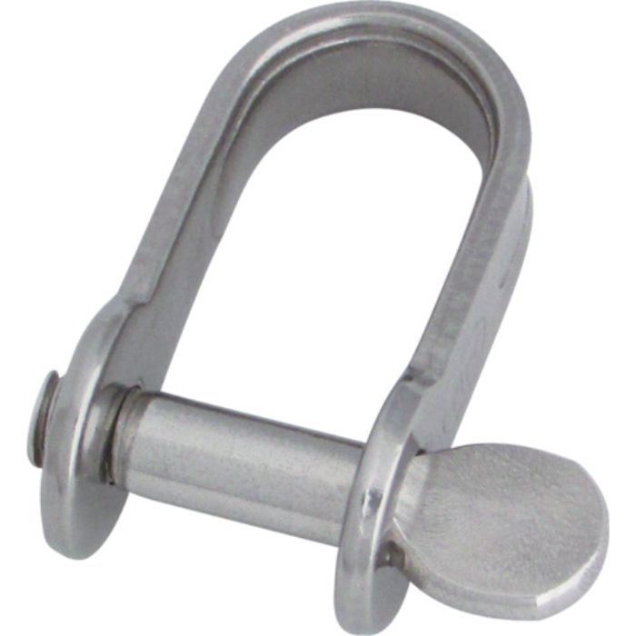 水本 ステンレス 板シャックル 長さ21mm 内幅11mm(Tcode:3789098)