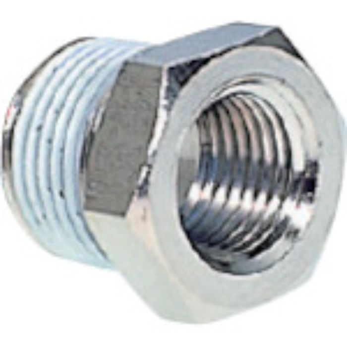 チヨダ ブッシュ メッキ付 Rc1/8・R1/4(Tcode:8084354)