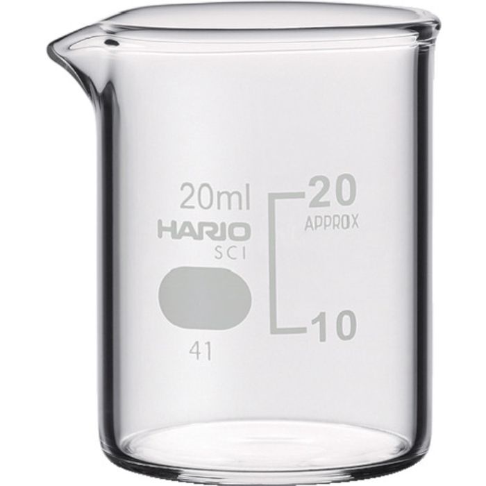 HARIO ビーカー 目安目盛付 20ml(Tcode:8557561)