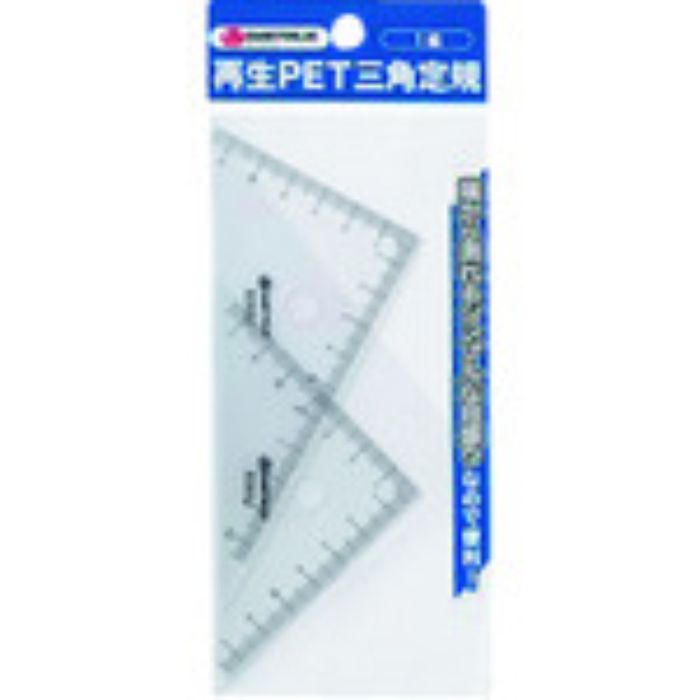 JTX 381296)再生PET三角定規 B265J (Tcode:1958356)