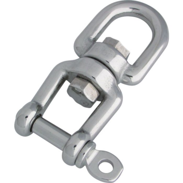 水本 ステンレス シングルシャックル 全長89mm 使用荷重2.45kN(Tcode:3790045)