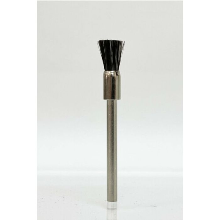 リューター 軸付エンド型ブラシ軸径(mm):3毛材:ブラウン(馬毛)(Tcode:1281761)