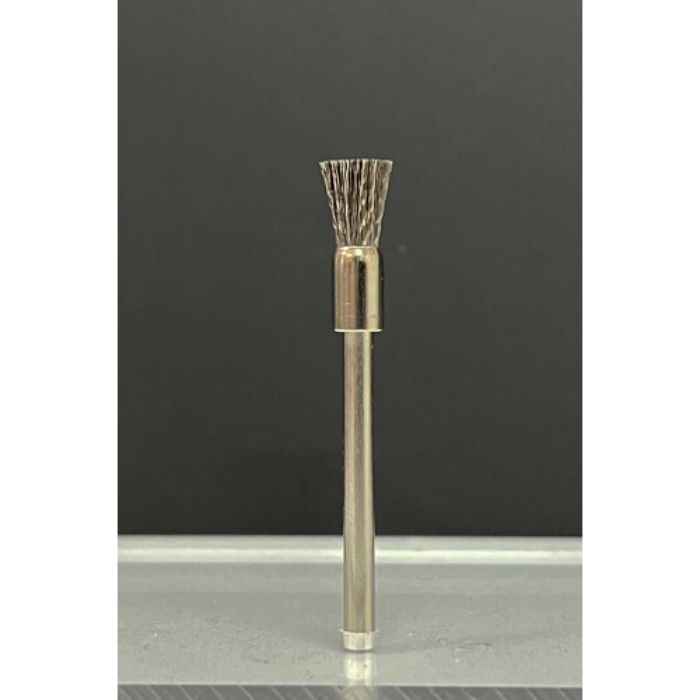 リューター 軸付エンド型ブラシ軸径(mm):3毛材:ステンレス線(Tcode:1283134)