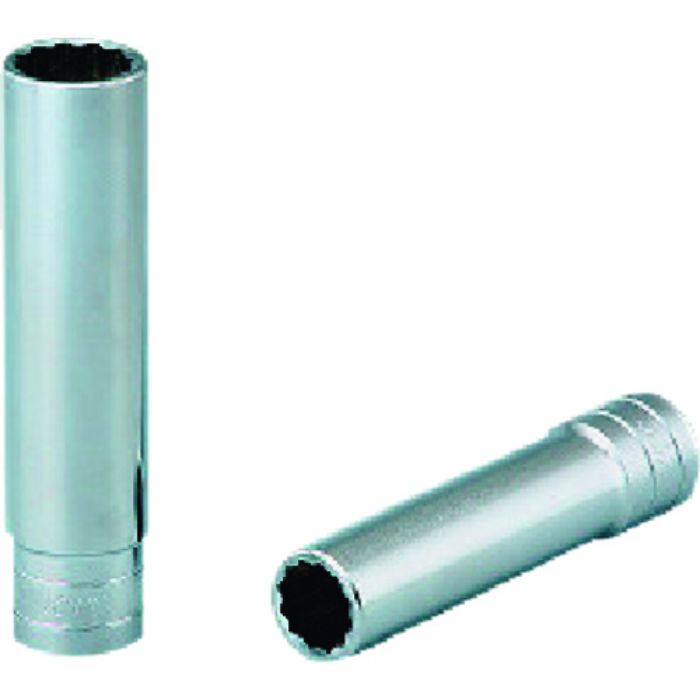 KTC 12.7sq.ディープソケット(十二角)パック・台紙仕様 差込角12.7mm B4L-17W袋入り(Tcode:8591452)