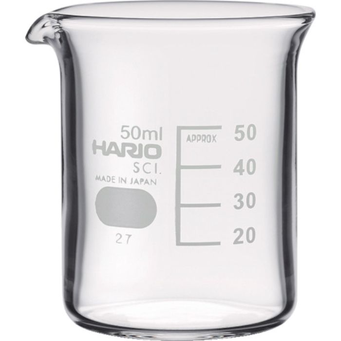 HARIO ビーカー 目安目盛付 50ml(Tcode:8557563)