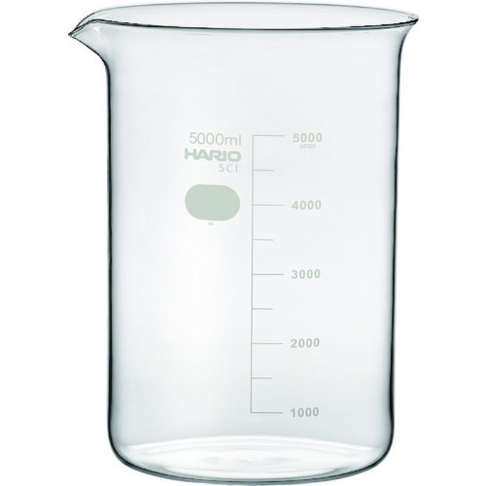 HARIO ビーカー 目安目盛付 5000ml(Tcode:2065669)