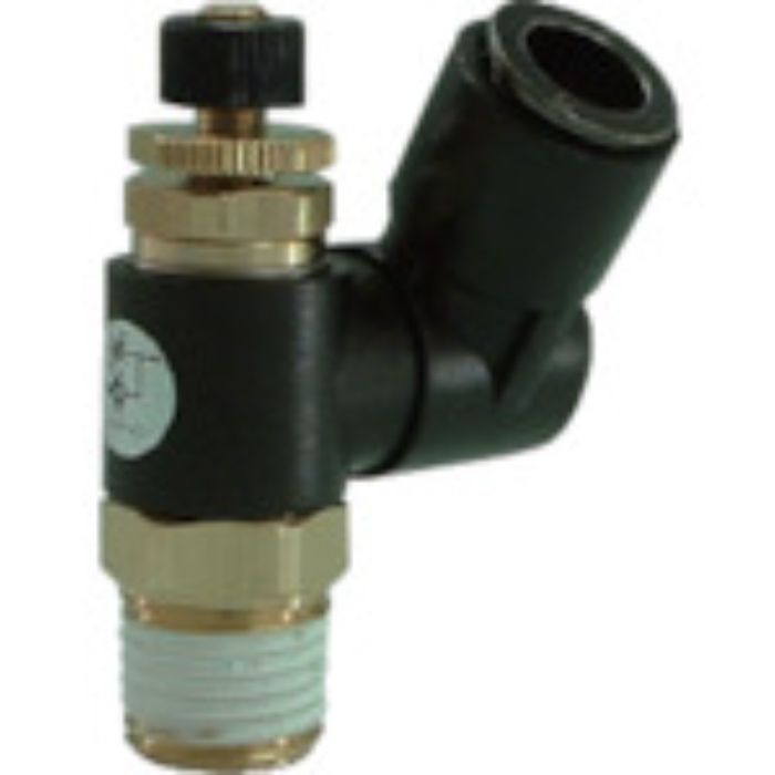 チヨダ フジスピードコントローラβ(樹脂)メーターイン 6mm・R1/4(Tcode:8082504)