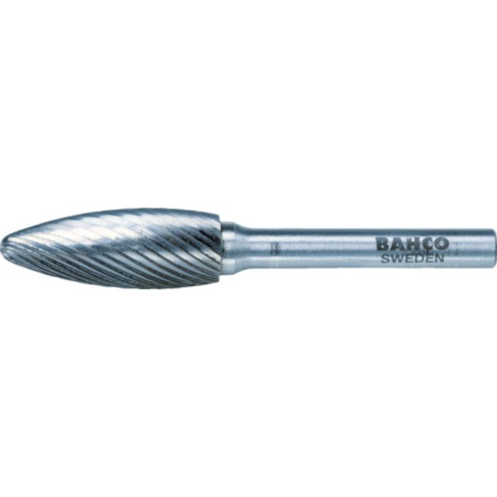 バーコ 超硬バー 楕円 シングルカット 刃径12mm(Tcode:4135440)