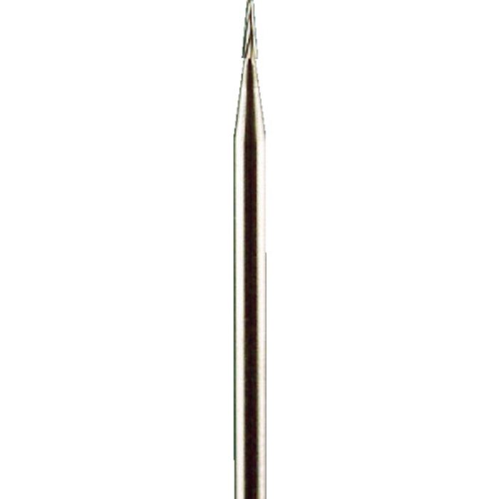 ミニモ 超硬カッター 円錐鋭角スパイラルカット 刃径Φ1 刃長4.0mm(Tcode:4987748)