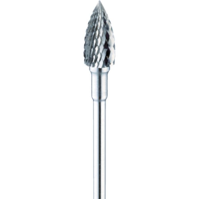 ミニモ 超硬カッター 円錐鋭角クロスカット 刃径Φ6 刃長12mm(Tcode:4988019)