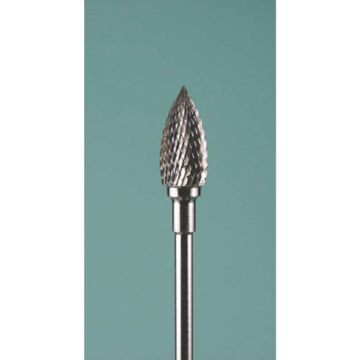 ミニモ 超硬カッター 円錐鋭角ファインクロスカット 刃径Φ6 刃長12mm(Tcode:8527283)