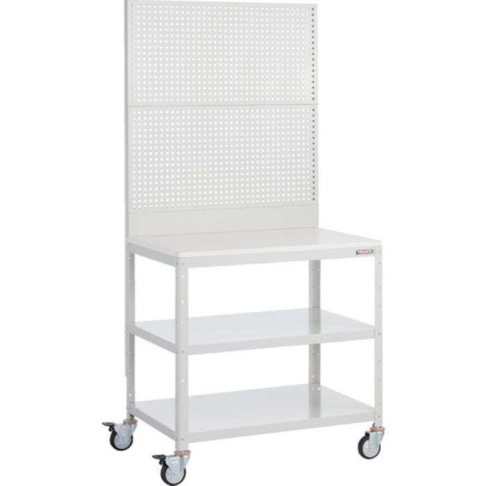 TRUSCO スーパーラックデスク型Pパネル付 ウレタン車輪付(Tcode:2573354)