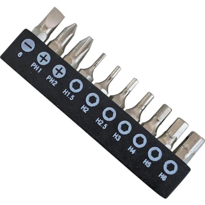 ベストツール BEST 10pcs.ドライバー&六角レンチビット(Tcode:3633835)