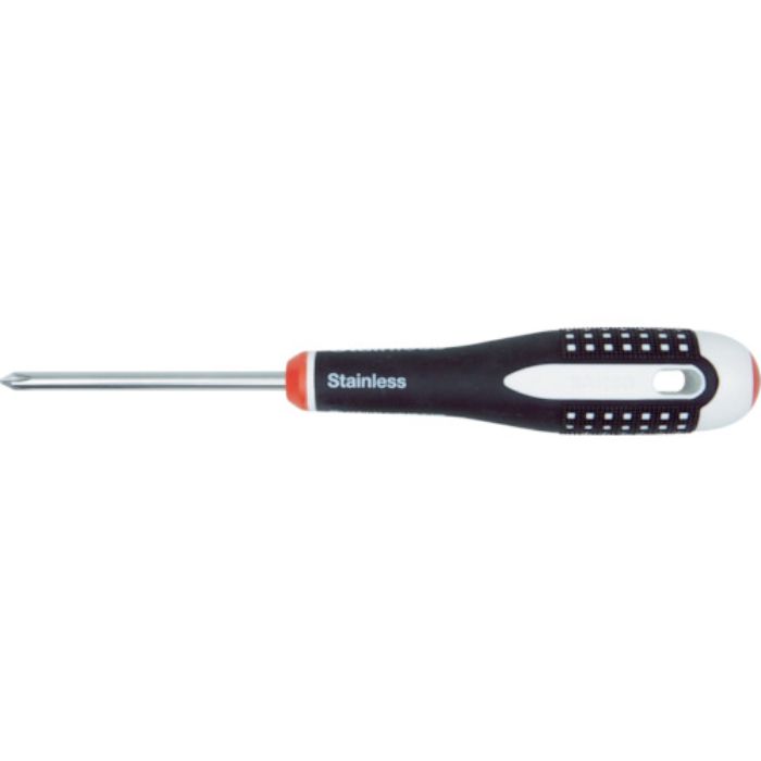 バーコ グリップドライバー エルゴステンレスドライバー +0 軸長60mm(Tcode:7928335)