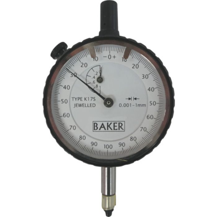 BAKER 高精度ダイヤルゲージ タイプK17S 0.001mm(Tcode:2086895)