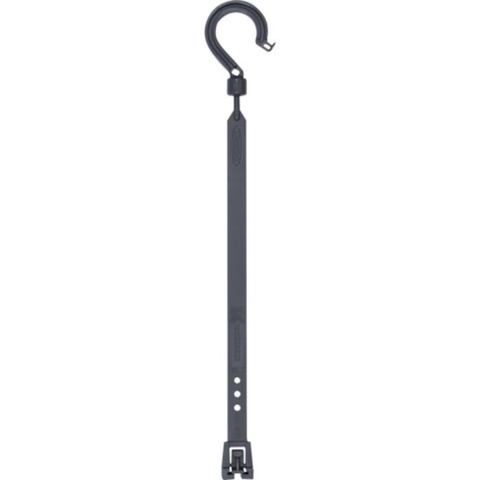 NICHIDO 万能フッカー 300mm 丸フック付 【グレー】(Tcode:4349570)