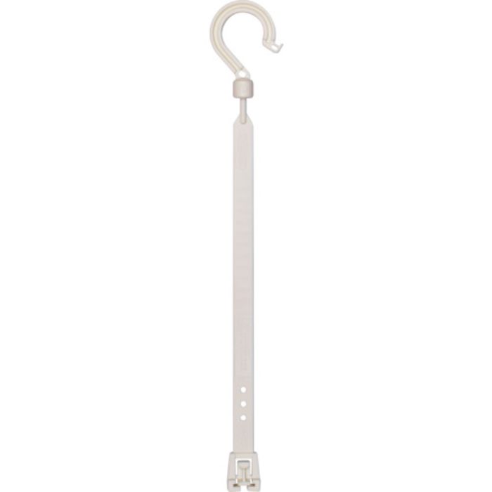 NICHIDO 万能フッカー 300mm 丸フック付 【ホワイト】(Tcode:4349591)