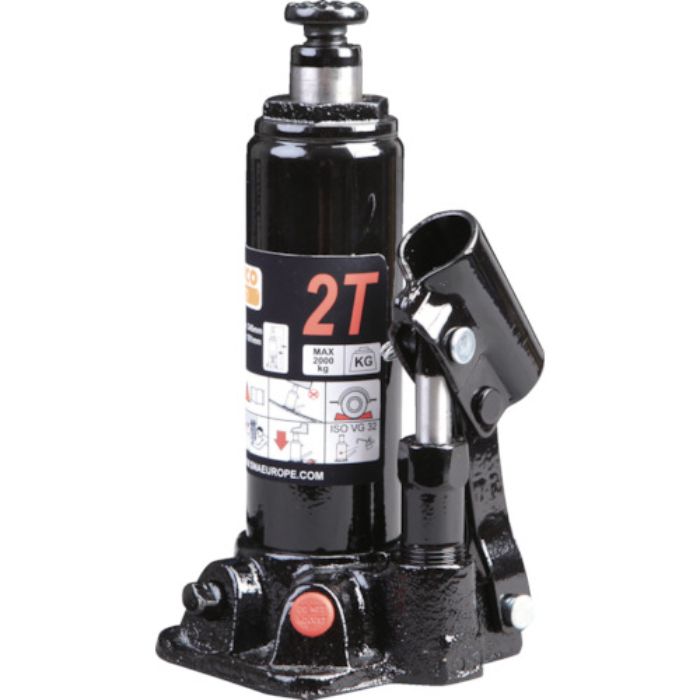 バーコ 油圧ジャッキ ボトルジャッキ 揚力80kN(8t) ストローク227mm(Tcode:8370152)