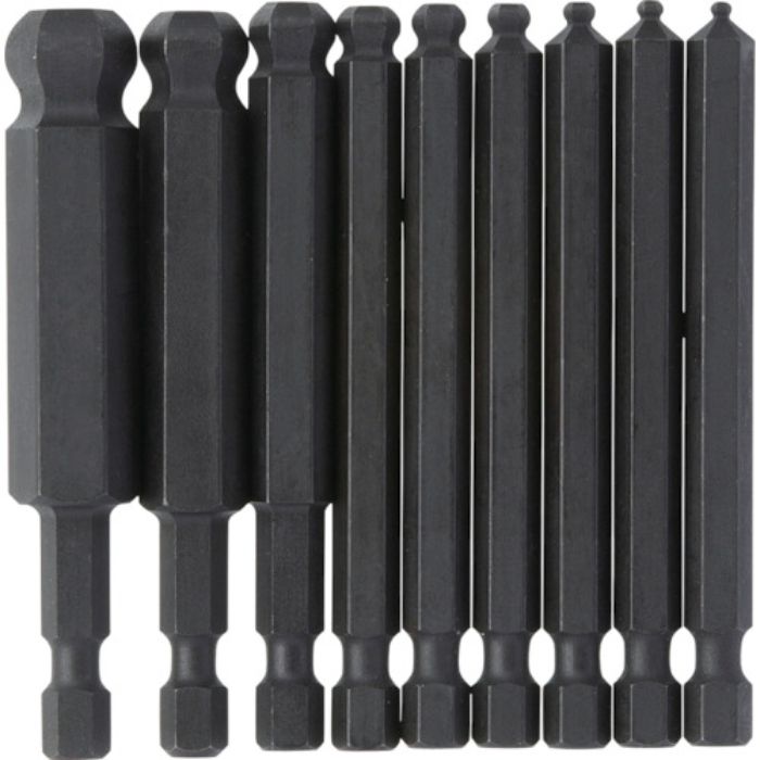 ボンダス ボールポイント・パワービット セット9本組(2-12mm)(Tcode:8108222)