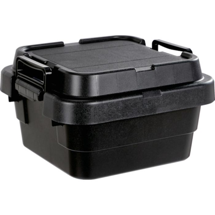 TRUSCO トランクカーゴ フラット天板仕様 浅型 20L 黒(Tcode:3695133)