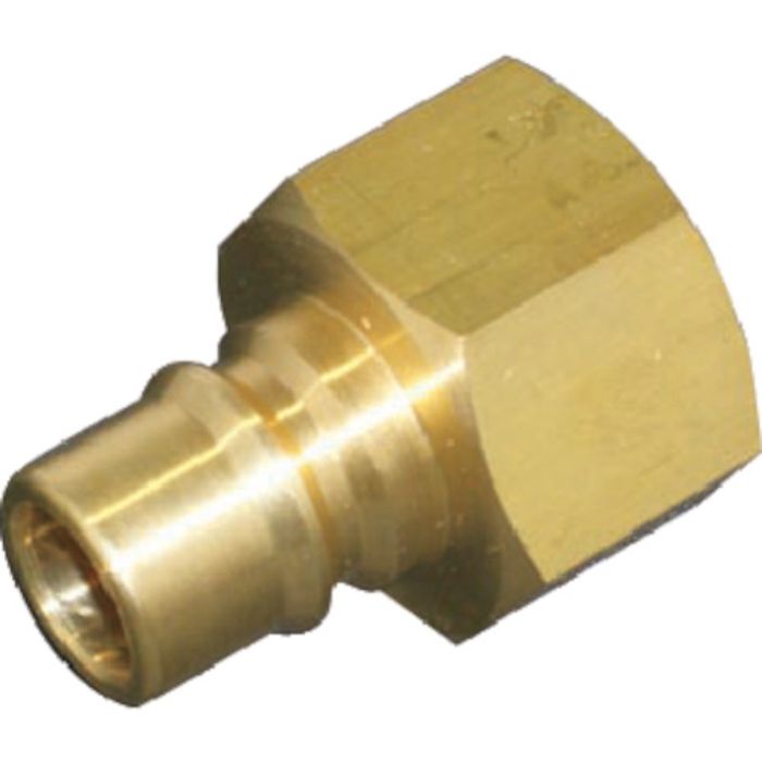 ヤマト カップリングプラグ(おねじ取付用・真鍮)BLY44-PF(Tcode:8572516)