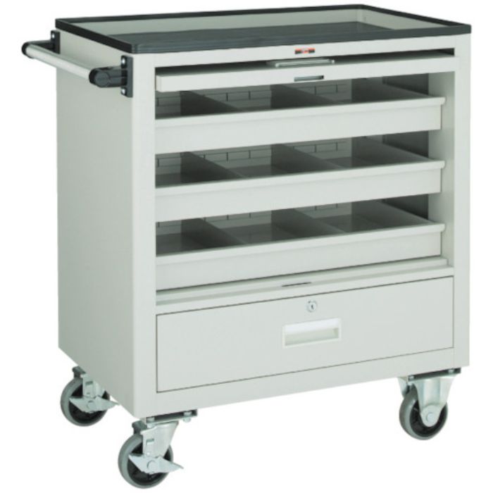 TRUSCO エースワゴン 685X450XH802 ケント扉 ネオグレー(Tcode:2568594)