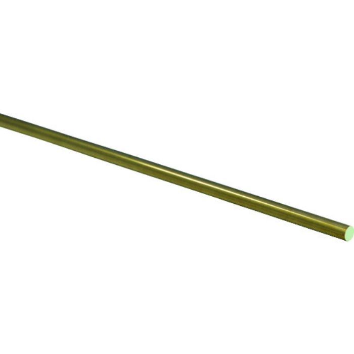 光 真鍮丸棒 395mm×8mm(Tcode:2154288)