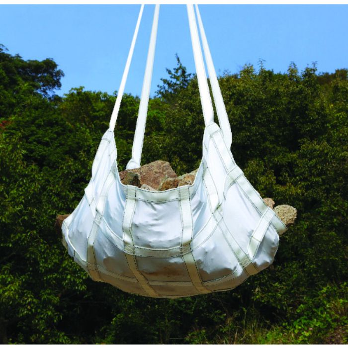 ロックスリング マスク形ベルトモッコ 900×900 (シートあり)(Tcode:4338235)