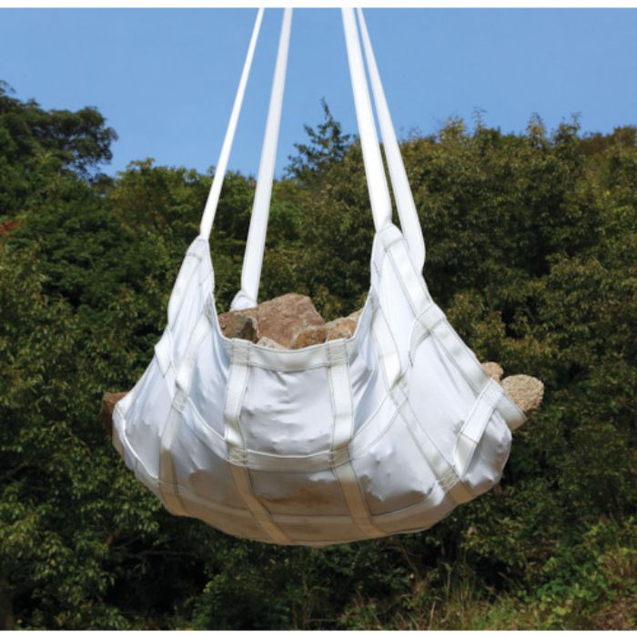ロックスリング マスク形ベルトモッコ 1400×1400 (シートあり)(Tcode:4338243)