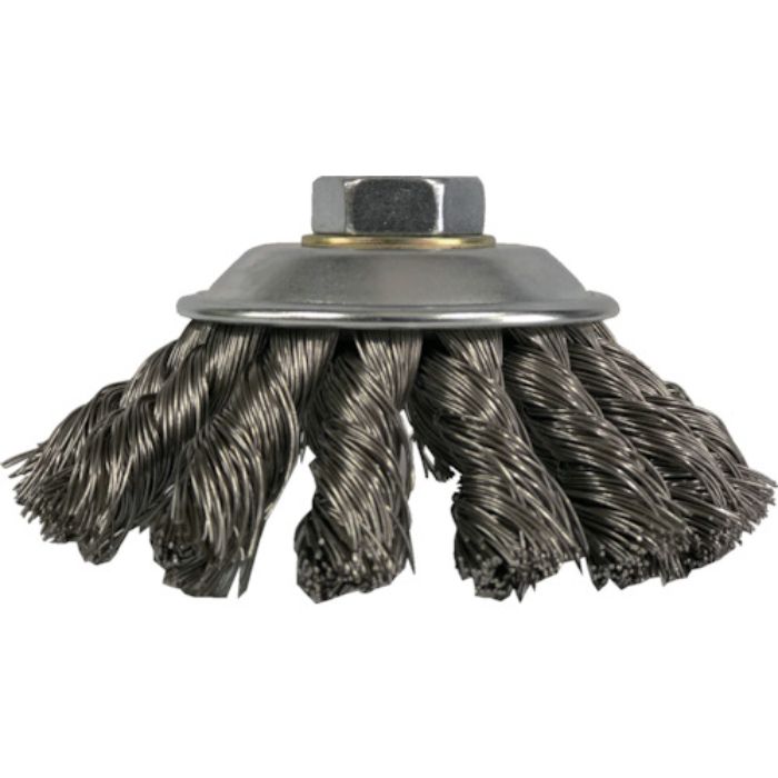 SUNPOWER ステンレスヒネリベベルブラシ(SUS304)(Tcode:5531310)