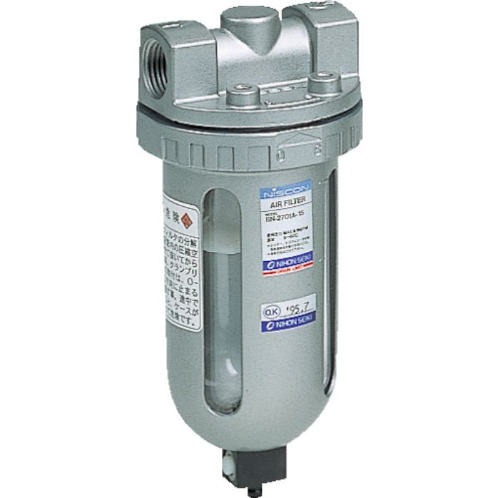 日本精器 エアフィルタ25A(Tcode:1034324)