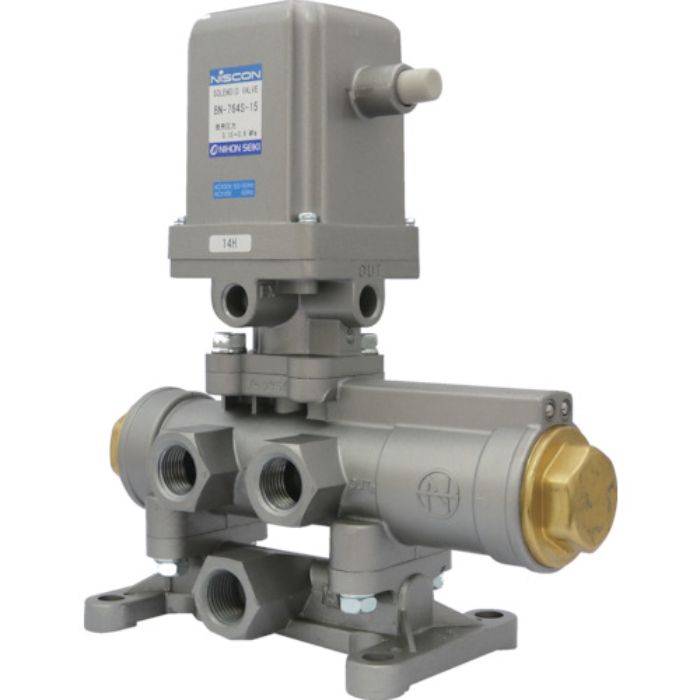 日本精器 4方向電磁弁15AAC100V76シリーズ(Tcode:1045385)