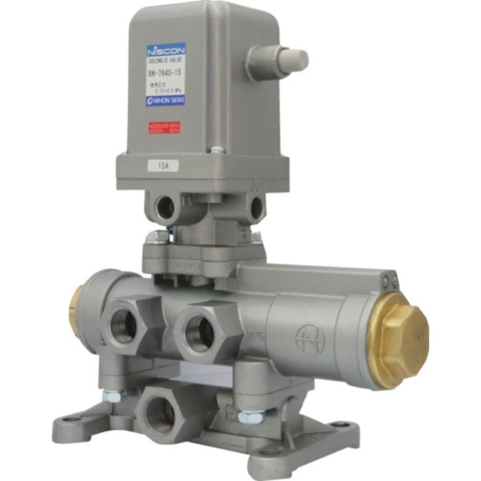 日本精器 4方向電磁弁15AAC200V76シリーズ(Tcode:1045393)