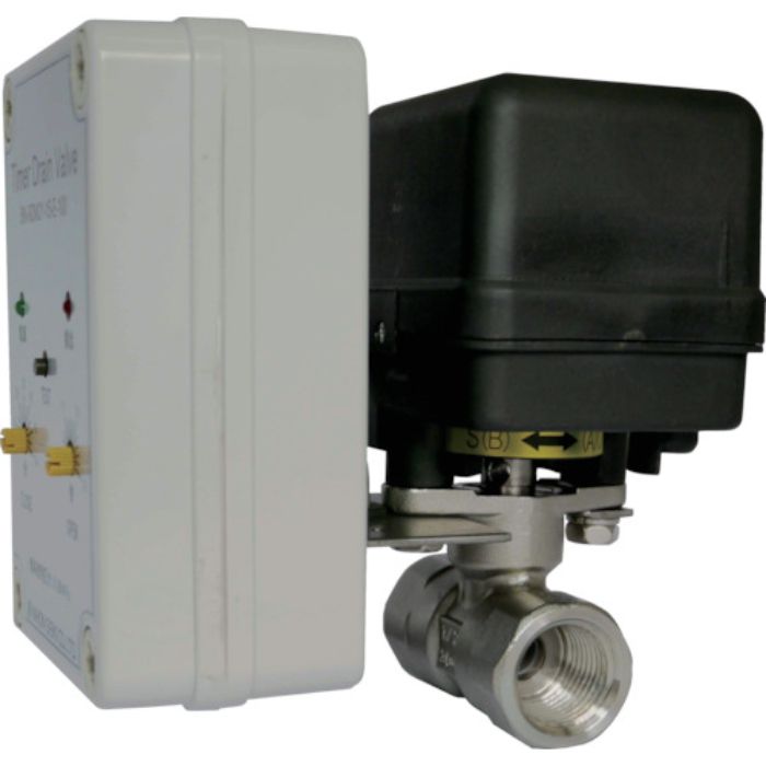 日本精器 電動ボールバルブ式タイマードレンバルブ15A200V(Tcode:8183423)