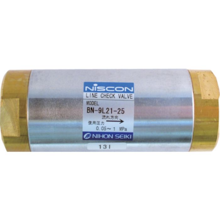 日本精器 ラインチェック弁 25A(Tcode:3954498)