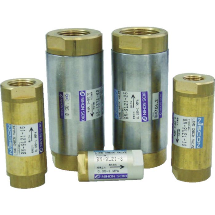 日本精器 高圧ラインチェック弁 8A(Tcode:4121228)