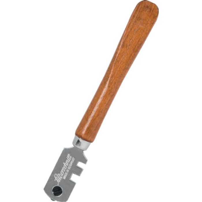 ボーレ ガラスカッター Silberschnitt[[R上]] 木製ハンドル 合金ホイール(Tcode:2580627)