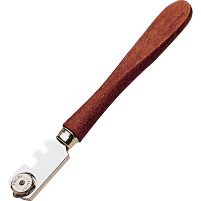 ボーレ ガラスカッター Silberschnitt[[R上]] 木製ハンドル 超硬合金ホイール(Tcode:2580618)