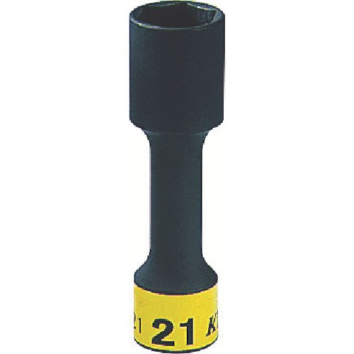 KTC 12.7sq.インパクトレンチ用ホイールナットソケットビット(薄肉) 21mm(Tcode:8230848)