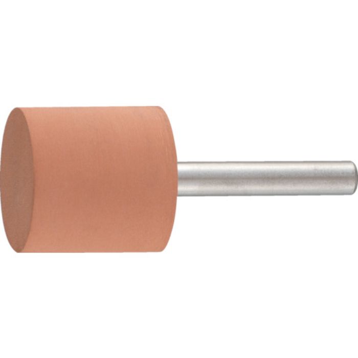 TRUSCO 高耐久ゴム軸付砥石 Φ25X幅25X軸6 #600 5本入(Tcode:4308808)