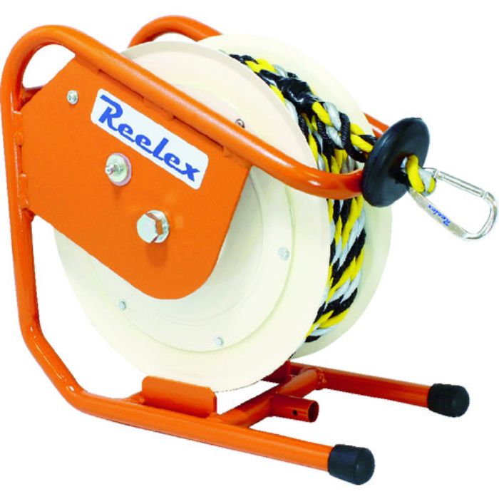 Reelex バリアリール ロープタイプ 反射ロープ 外径12.0mm×10m(Tcode:7547129)