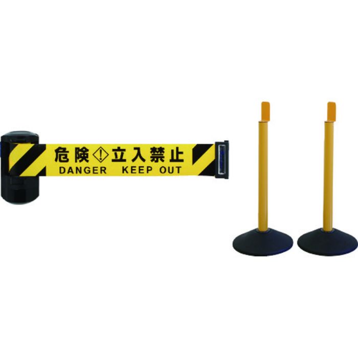 Reelex 自動巻きバリアリールLongスタンドタイプ(屋外対応スタンド2本セット)(Tcode:2068237)