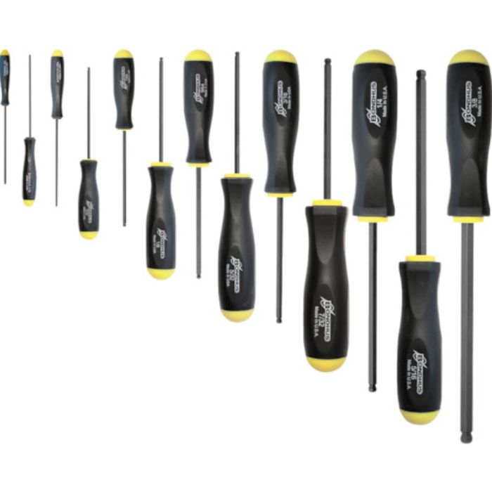 ボンダス ボールポイント・ドライバー インチ セット13本組(0.050-3/8)(Tcode:8108356)